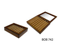 صندوق خشب طبيعى لوكس لحفظ الاقلام