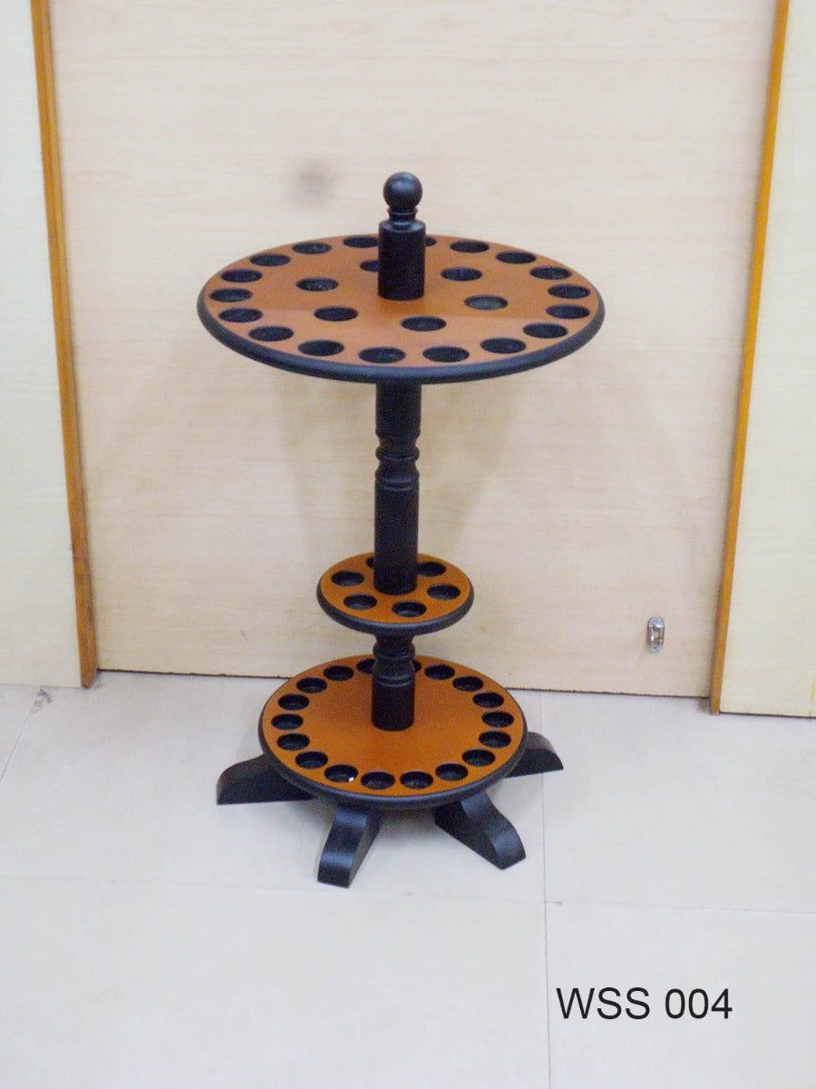 استاند عصيان مشى من الخشب الطبيعى 24 حبه