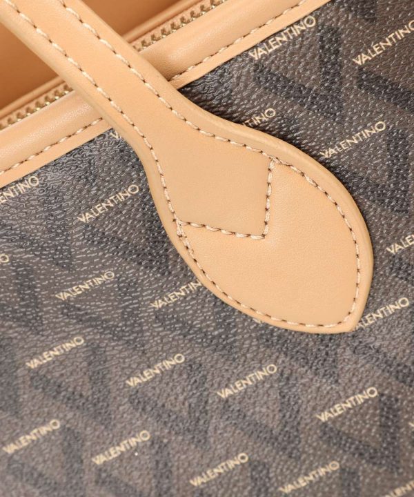 VALENTINO LADIES SHOPPING BAG BROWN
