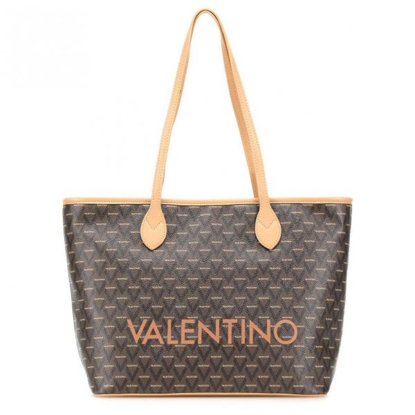 VALENTINO LADIES SHOPPING BAG BROWN