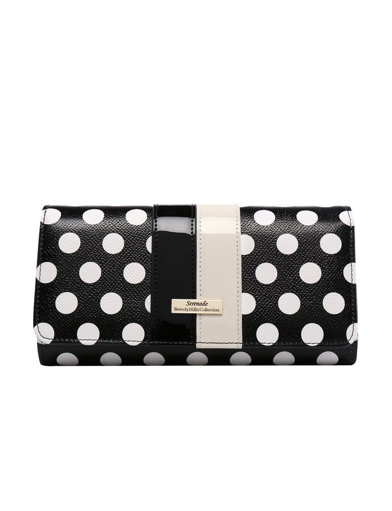 SL LETHR WALLET DIXIE S BLACK
