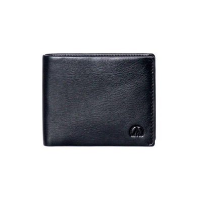 ALLAN MAURICE 100% GENUINE LEATHER WALLET BLACK COLOR