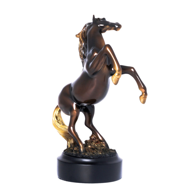 POLYRESIN HORSE 8W X 10.5H INCH