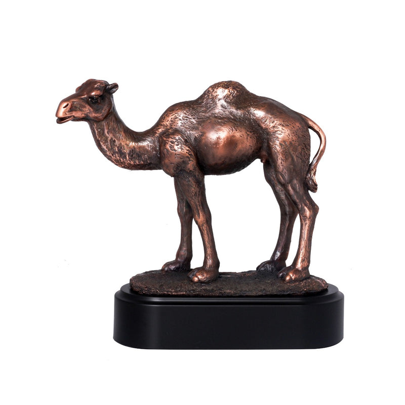 POLYRESIN CAMEL 8.5W X 8.5H INCH