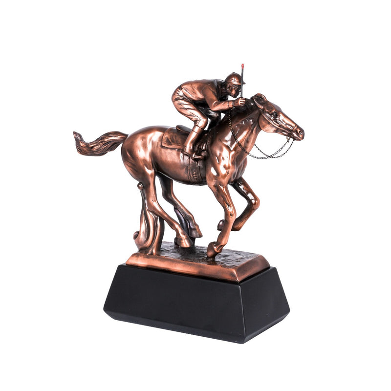 POLYRESIN JOCKEY 10W X 10H INCH