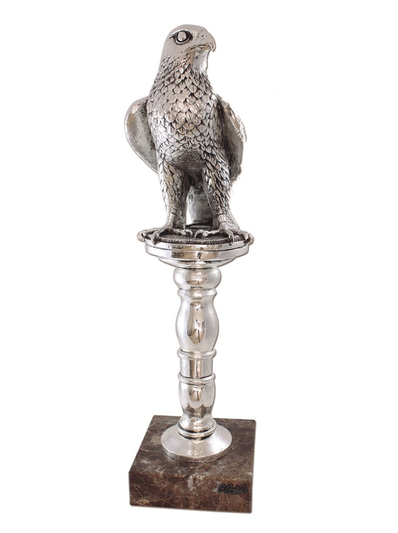 SPAIN FALCON W/MARBLE BASE HIGHT 53 CM