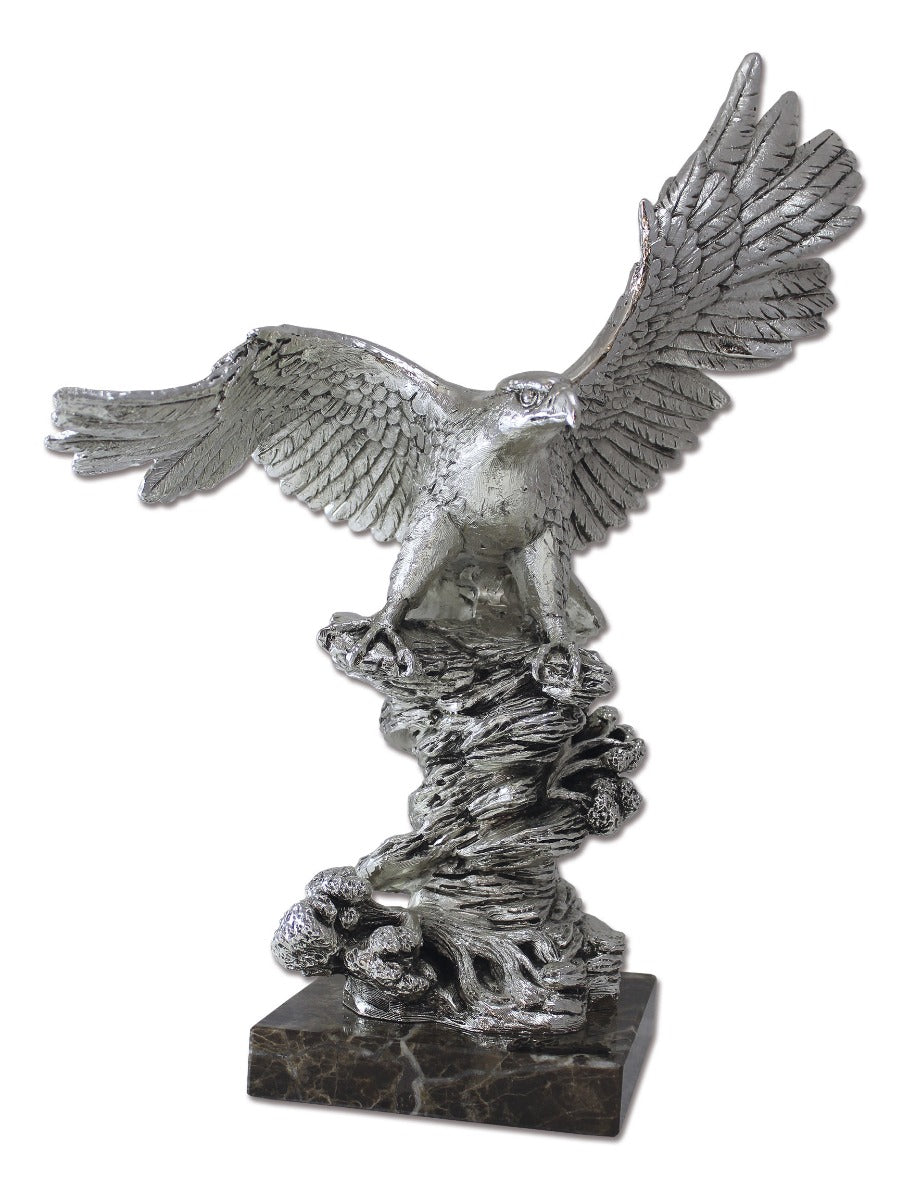 SPAIN EAGLE HIGHT 31CM W/MARBLE BASE
