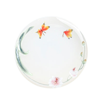 طبق كيك بورسلين