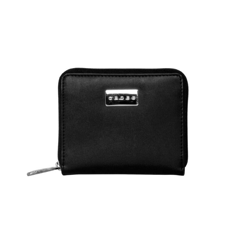 CROSS MEN WALLET BLACK COLOR WITH ZIPPER