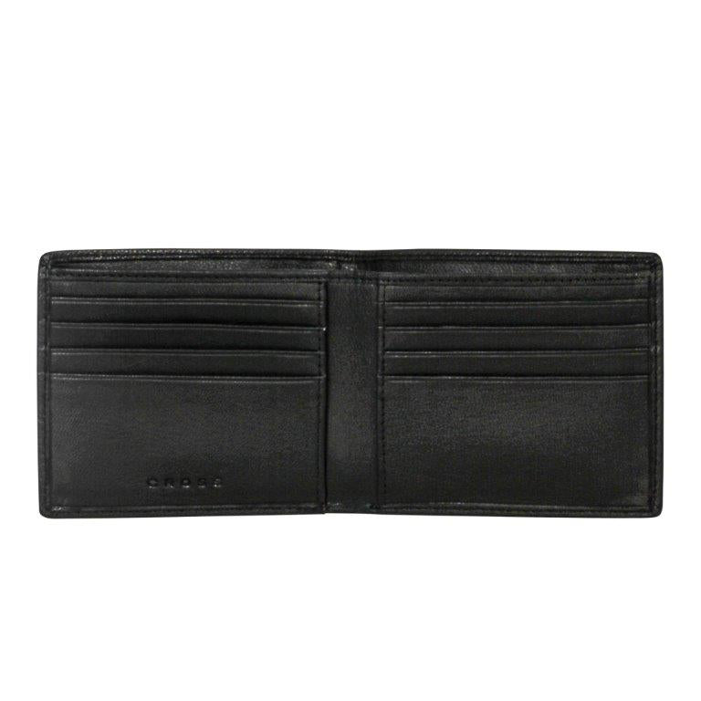 CROSS SET OF SLIM WALLET & CROSS BELT BLACK COLOR