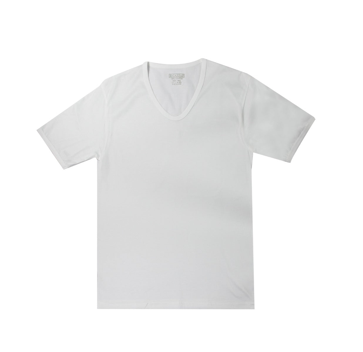 T.SHIRT UNDERWEAR 100% COTTON SIZE 3 (M) V NECK