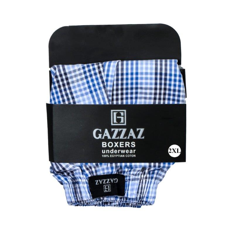 بوكسر قزاز رجالى 100% قطن مقاس 2XL