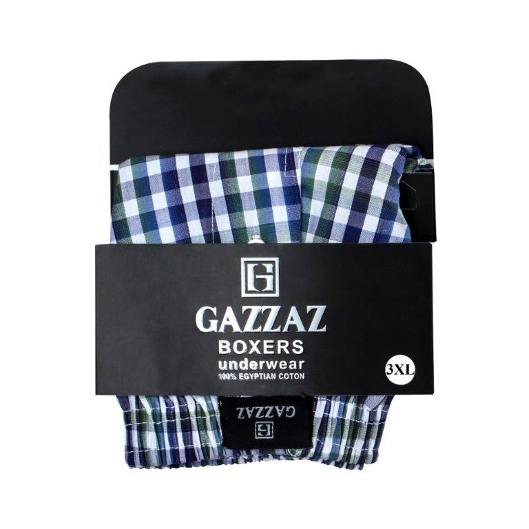 بوكسر قزاز رجالى 100% قطن مقاس 3XL