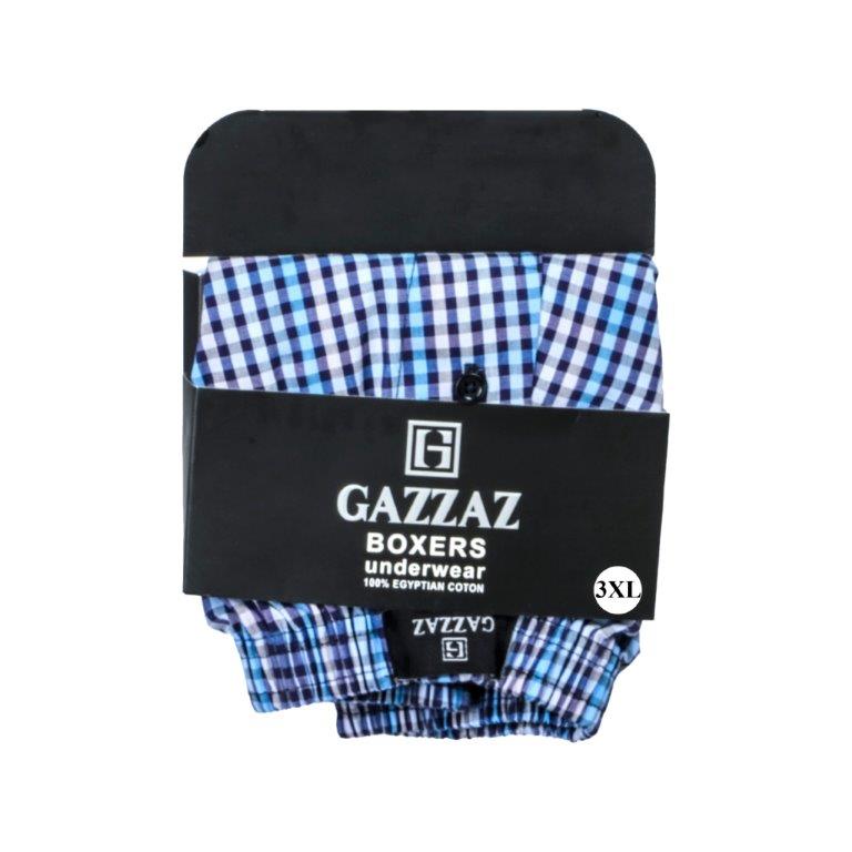 GAZZAZ MEN BOXER SIZE 3XL 100% COTTON