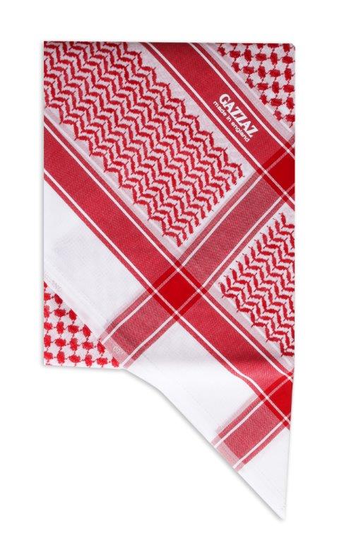 شماغ قزاز 100% قطن صناعة انجليزىه مقاس 62