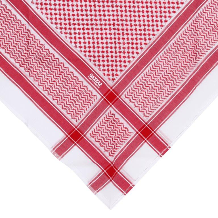 شماغ قزاز 100% قطن صناعة انجليزىه مقاس 62