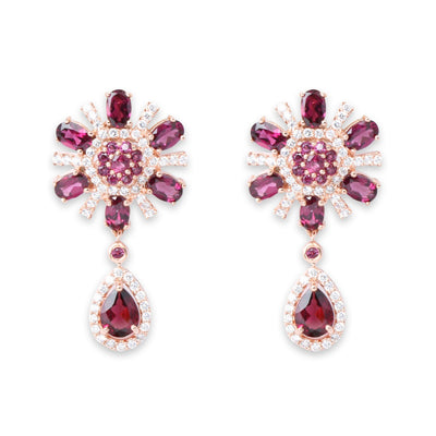ARTICA EARRINGS SILVER 925 ROSE GOLD