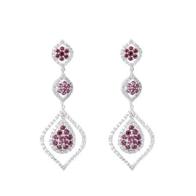 ARTICA EARRINGS SILVER 925 RHODIUM PLATED