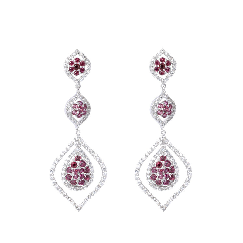 ARTICA EARRINGS SILVER 925 RHODIUM PLATED